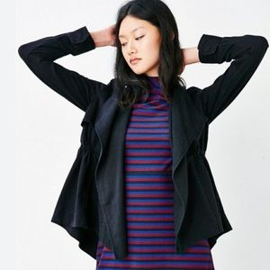 Anthropologie Silence + Noise Carbon Kirra Swing Jacket